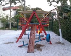 Playground De Madeira Grande Com 14 Brinquedos - Cercado de Madeira - À Vista 20% De Desconto! na internet