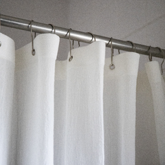 Cortina de baño en gasa de algodón - comprar online