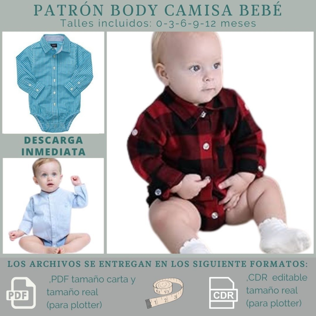 Camisa bebe 3 meses sale