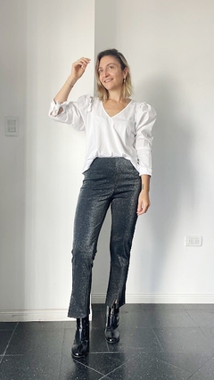 Pantalon ORION SHINE PLATA - comprar online