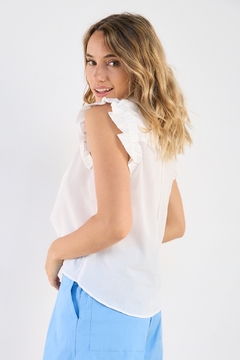 Camisa PETUNIA off white - últimas talle 1 - 2 - 3 - Muchamuchacha