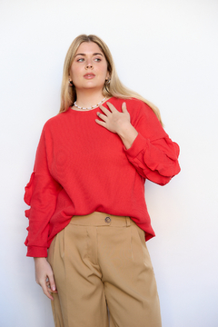 Sweater VENECIA rojo - tienda online