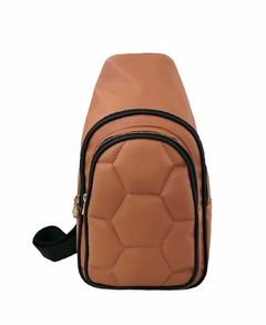 RIÑONERA QATAR PELOTA MARRON - tienda online