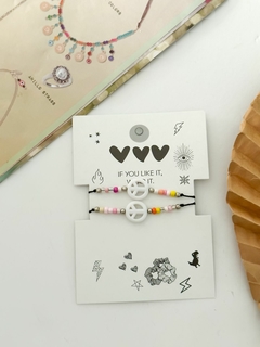 PULSERA DOBLE PAZ - PAW Accesorios