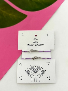 PULSERA DUO GREYS en internet