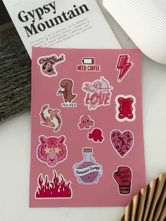 STICKERS ROSA