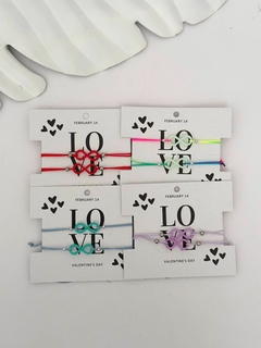 PULSERA SAN VALENTIN INFINITO - PAW Accesorios