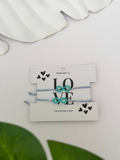 PULSERA SAN VALENTIN INFINITO - comprar online