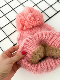 GORRO POMPON LISO - comprar online