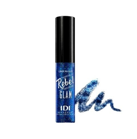 Delineador en Gel con Glitter para Ojos y Labios Blue Glam IDI Makeup