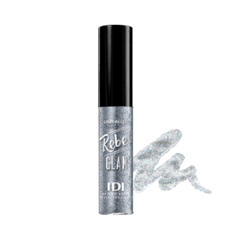 Delineador en Gel con Glitter para Ojos y Labios IDI Silver Makeup