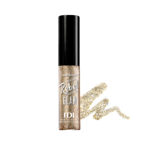 Delineador en Gel con Glitter para Ojos y Labios Gold IDI Makeup