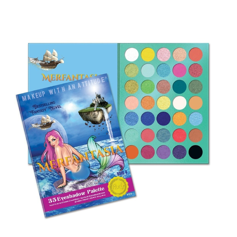 Paleta de 35 Sombras Merfantasia - Book 8 Rude Cosmetics