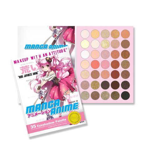Paleta de 35 Sombras Manga Anime - Book 2 Rude Cosmetics