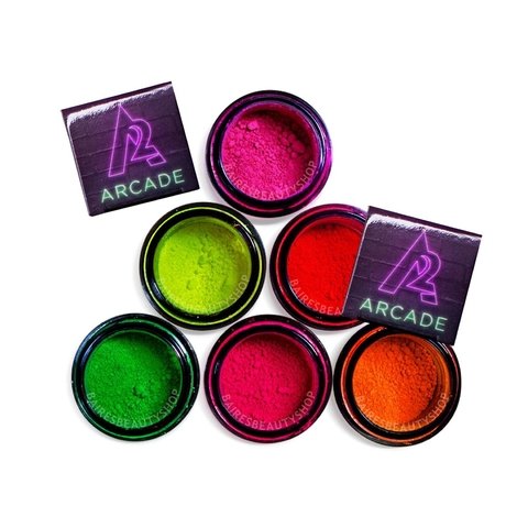 Set de Pigmentos Arcade Neon Fluorescentes A2 Pigments