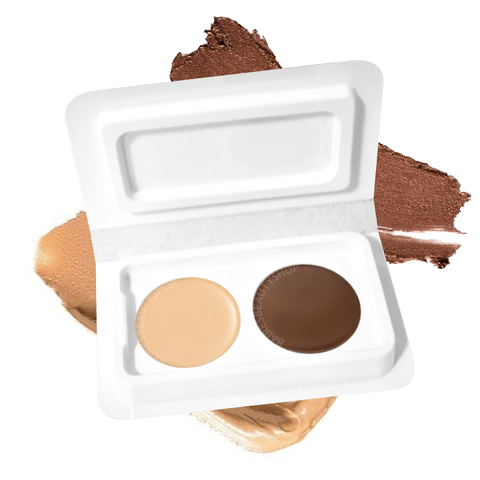 Paleta Duo Contorno Cremoso Set Contouring & Creamy Mila Marzi - Art. 1042