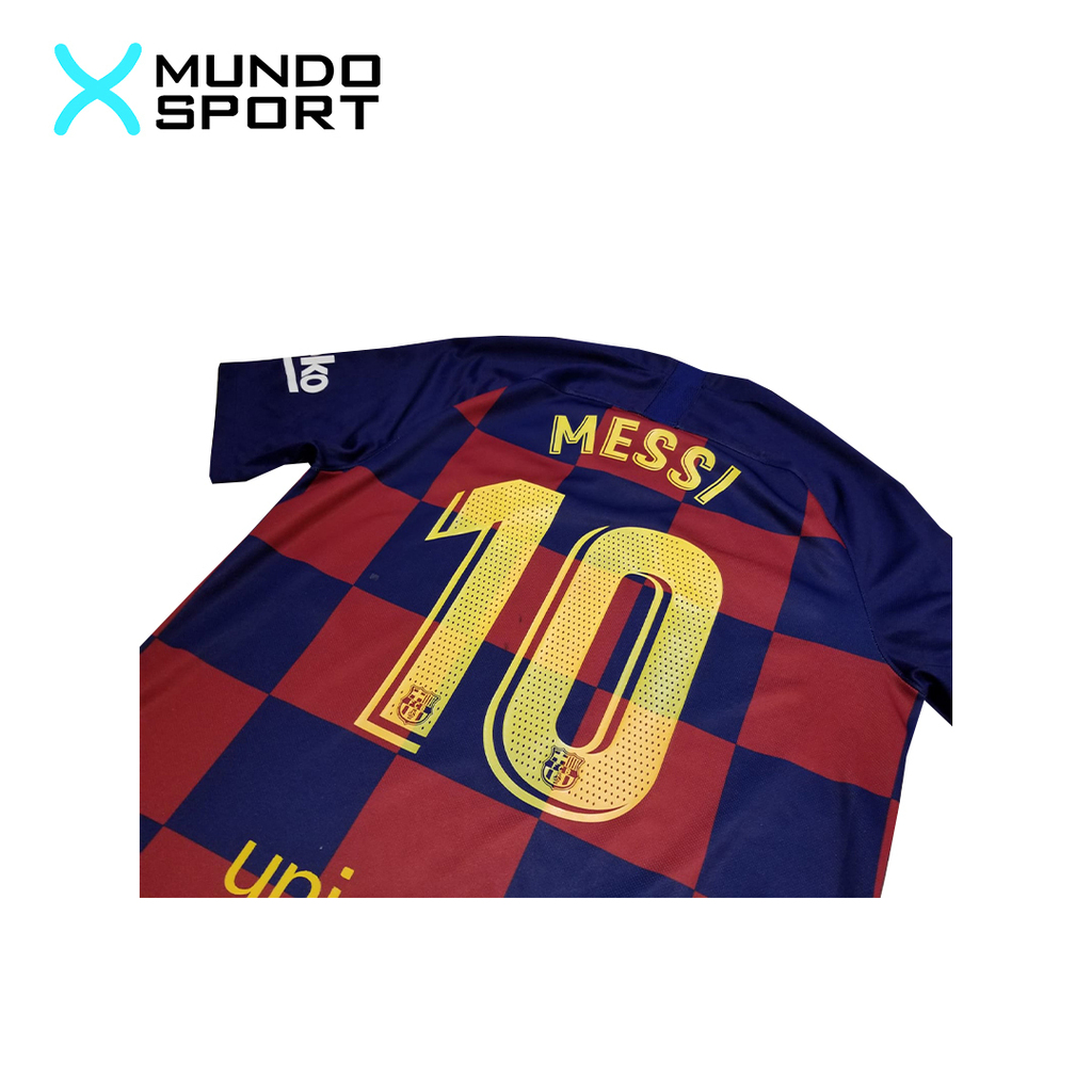 Camiseta titular Barcelona 2019 10 Messi Mundo Sport