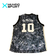 Musculosa camuflada de San Antonio Spurs #10 en internet