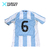 Camiseta titular Argentina 2008/09 #6 Heinze en internet