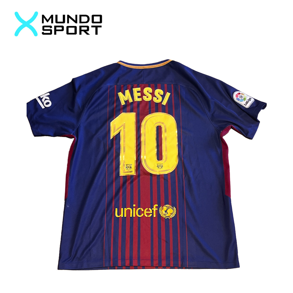 Camiseta titular Barcelona 2017 #10 Messi - Mundo Sport