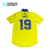 Camiseta amarilla heatready Boca #19 Barco - tienda online