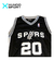 Musculosa negra San Antonio Spurs #20 Ginobili en internet