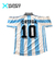 Camiseta titular Argentina Mundial 1998 #10 Ortega en internet