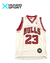 Musculosa blanca Chicago Bulls #23 Jordan adulto