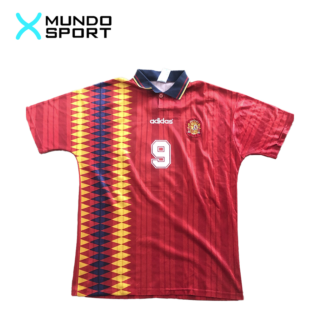 Camiseta titular de España 1994 #9 - Mundo Sport