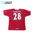 Camiseta titular Liverpool 1998 #28 Gerrard en internet