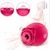 Rosa Estimuladora de Clitóris com Pulsação Vermelho - comprar online