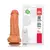 Prótese com escroto Kong - 19 cm com vibrador