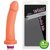 Prótese Kenobi Com Vibrador Bege - 20X4 Cm - comprar online