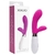 Vibrador de silicone duplo motor perfect love Rosa