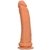 Dildo - Prótese 10 COM VENTOSA - 18,5x4,5 cm na cor pele