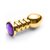 Plug Anal Screw Dourado - comprar online