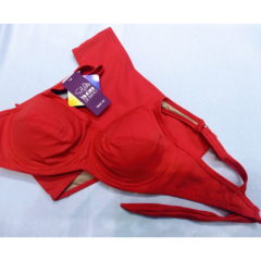 Malla Bikini Con Aro Bombacha Tiro Medio Sol Y Oro Art 4162