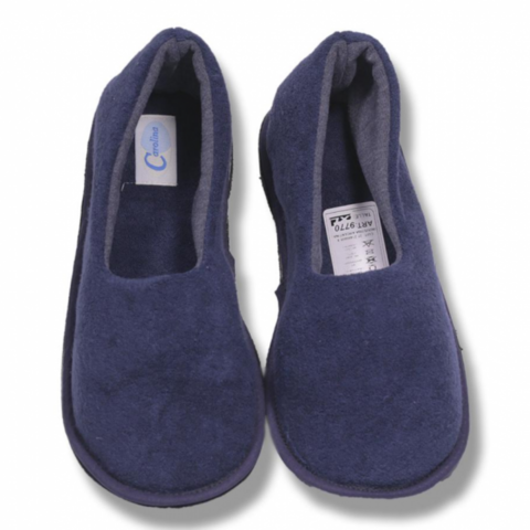 Pantuflas Hombre Invierno Cerradas Toalla Art 9770 Carolina