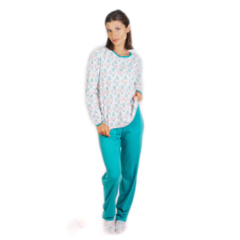 Pijama Mujer Invierno Frizado Delle Donne Art 1100