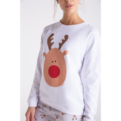 Pijama Invierno Mujer Estampado Promesse Art 1016f20 - comprar online