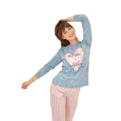 Pijama So Pink Mujer Invierno So Best Version Art 11623 - comprar online