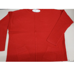 Sweater Mujer Con Bolsillos Cashmerlike 2304 Punto Gold - comprar online