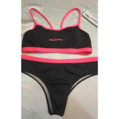 Bikini Mujer Top Liso Cruzado Corpo RC285 - comprar online