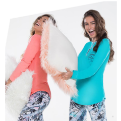 Pijama Mujer Estampado Piache Piu 469 - comprar online