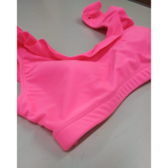 Corpiño Bikini Top C Volados 2156 Chantilly - comprar online