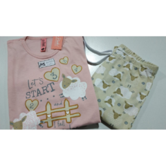 Pijama Invierno Nena So Pink 11552 - comprar online