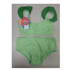 Bikini Top Y Bombacha Nena Glossy 4138 Solcito - tienda online