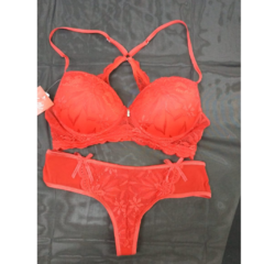 Conjunto Corpiño Armado Cruzado Culotte Less 2520 Yalile