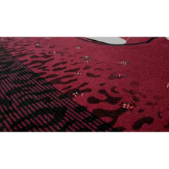 Sweater Mujer Estampado Degrade Con Piedras Punto Gold 3245 - tienda online
