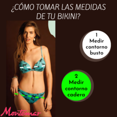 Imagen de Malla Bikini Con Aro Y Culotte Color Liso 4124 Sol Y Oro